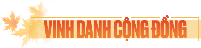 Vinh danh cộng đồng