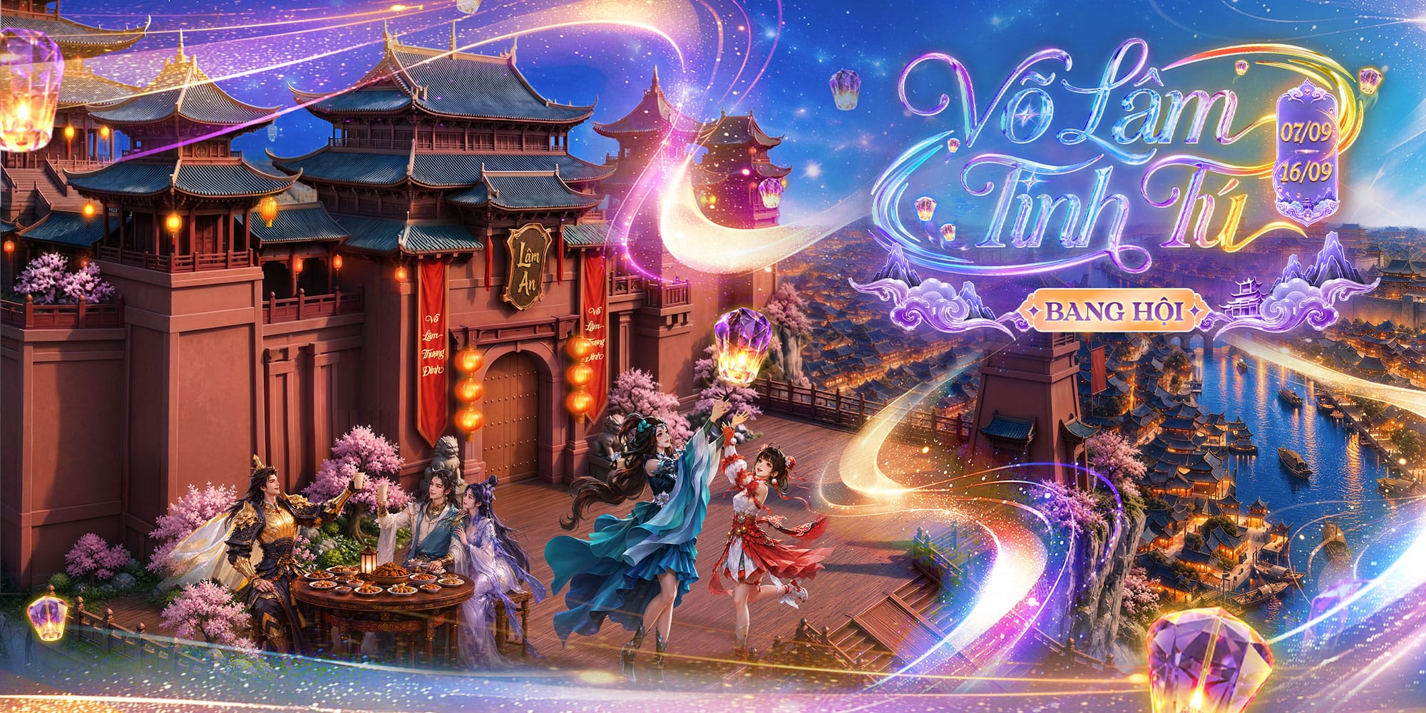 Võ Lâm Tinh Tú - Bang Hội - Ngày 07/09 - 16/09