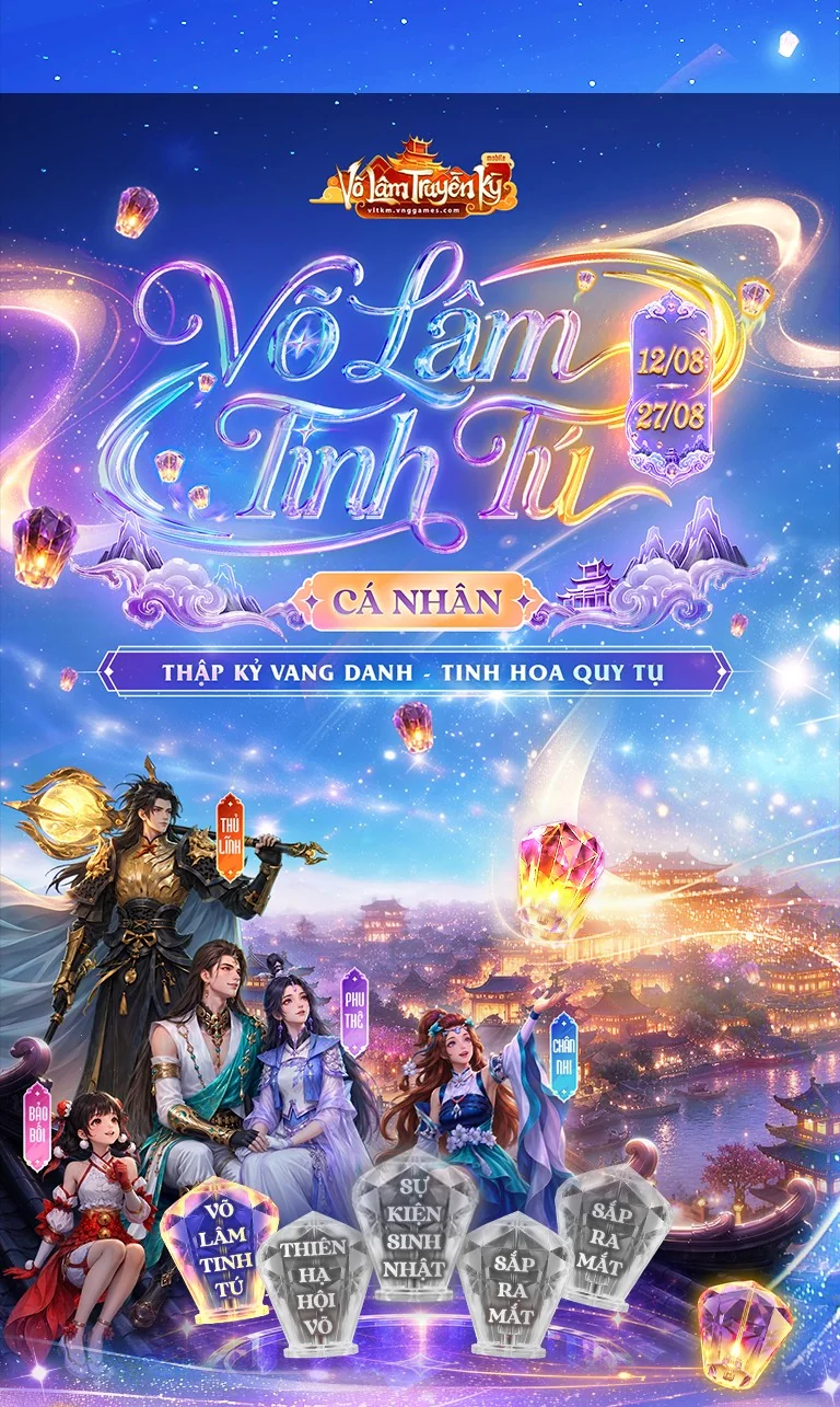 Võ Lâm Tinh Tú 12/08 - 27/08