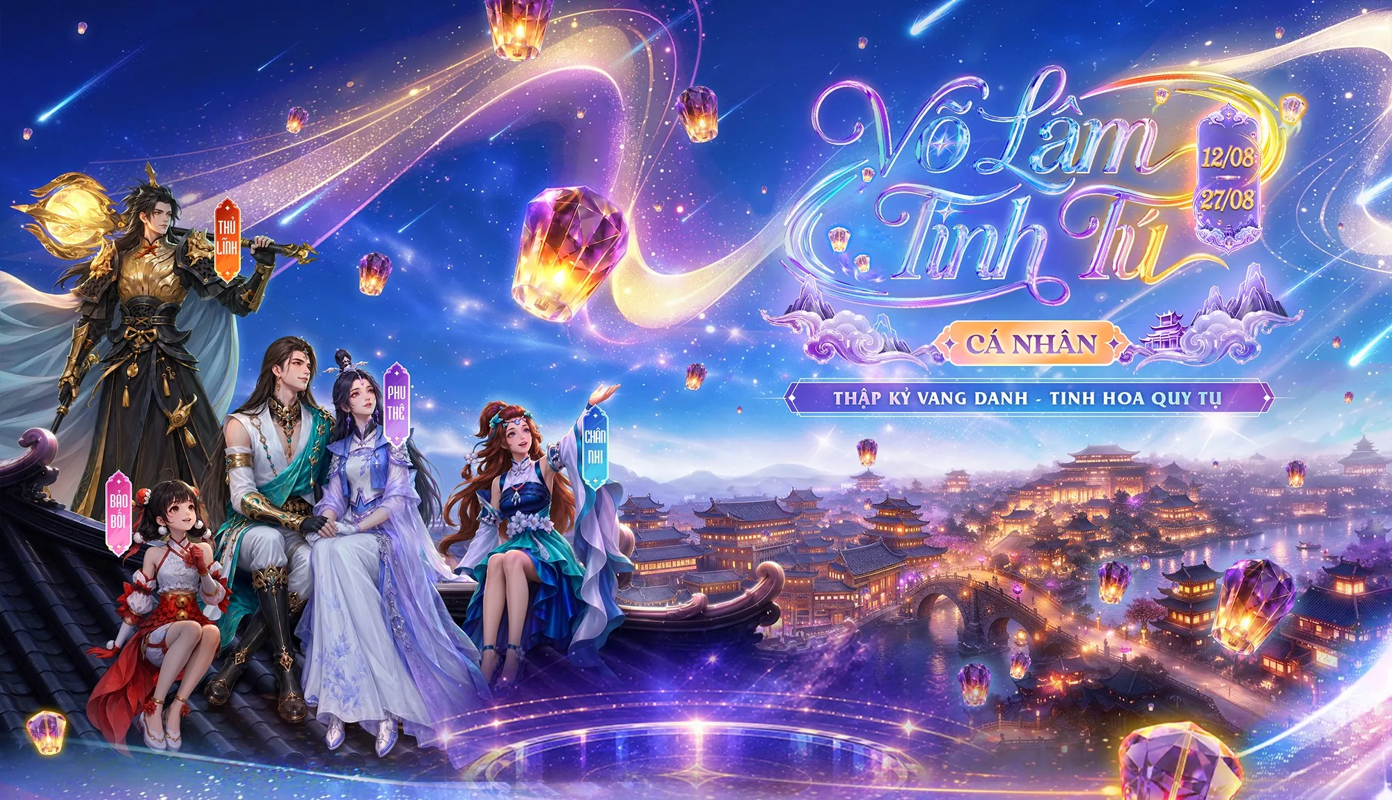 Võ Lâm Tinh Tú 12/08 - 27/08