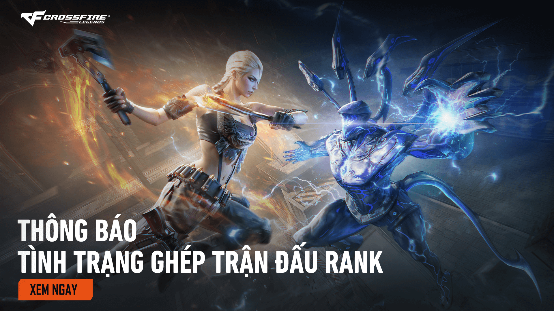 THÔNG BÁO TÌNH TRẠNG GHÉP TRẬN (MATCHING) ĐẤU RANK
