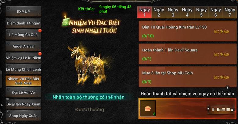 Nhiệm Vụ Đặc Biệt