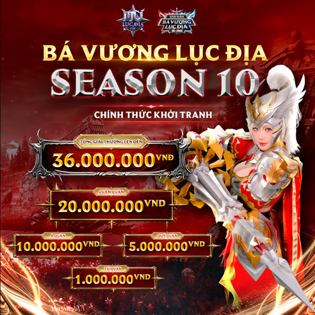 Giải Đấu Bá Vương Lục Địa - Mùa 10