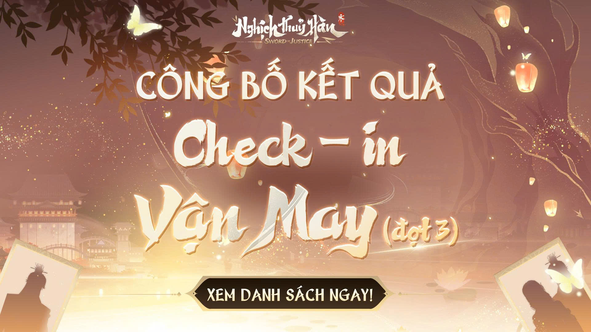 CÔNG BỐ KẾT QUẢ MINIGAME CHECK-IN CÙNG BẰNG HỮU ĐÓN VẬN MAY (ĐỢT 3) 