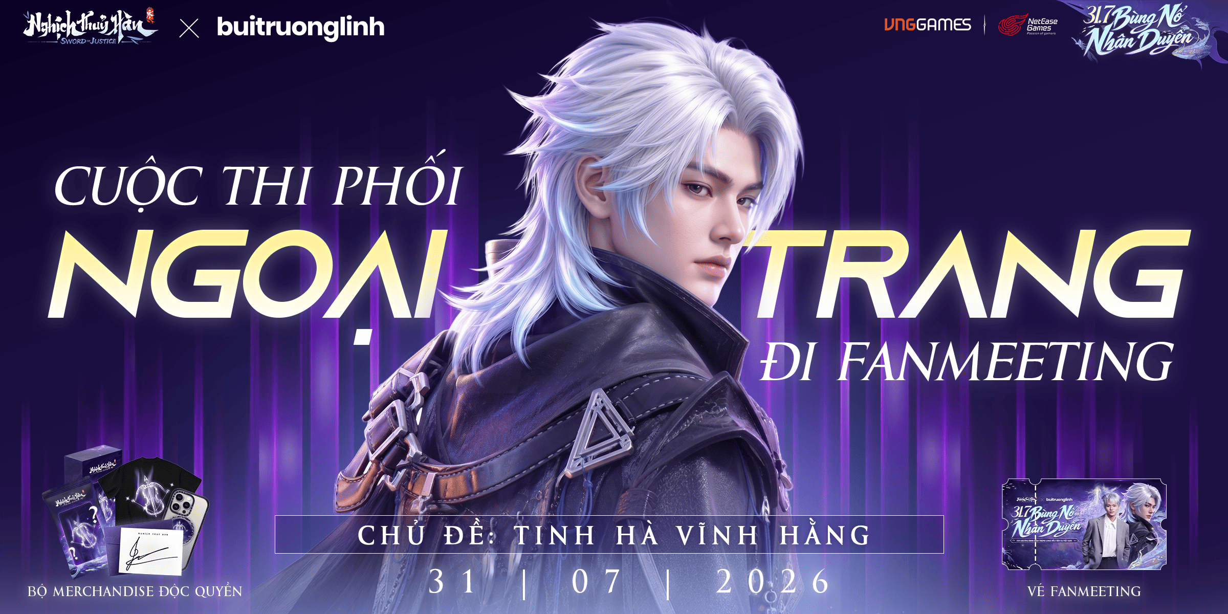 CUỘC THI PHỐI NGOẠI TRANG ĐI FANMEETING 31/07