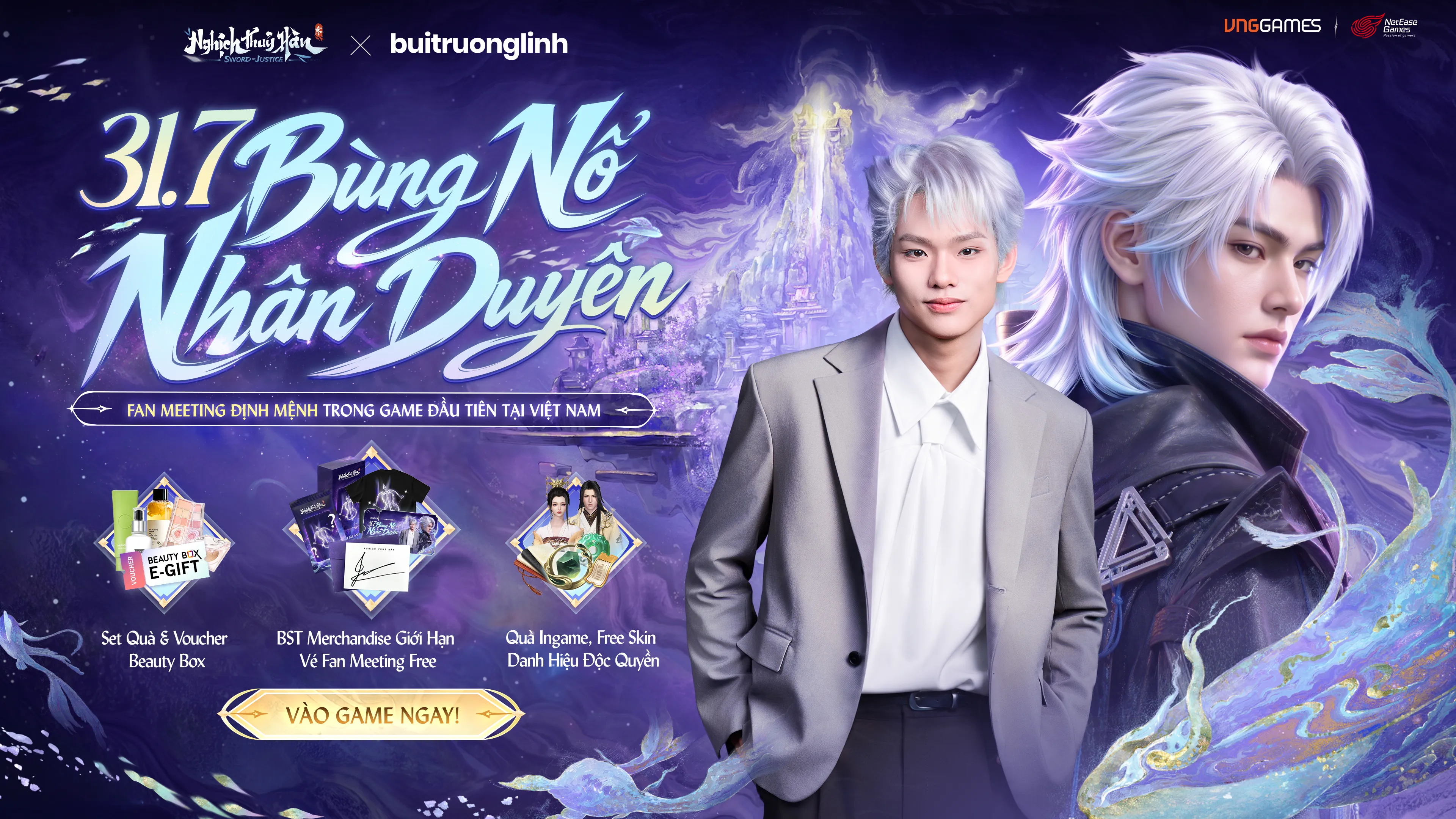 31.07 | FAN MEETING ONLINE TRONG GAME ĐẦU TIÊN TẠI VIỆT NAM 