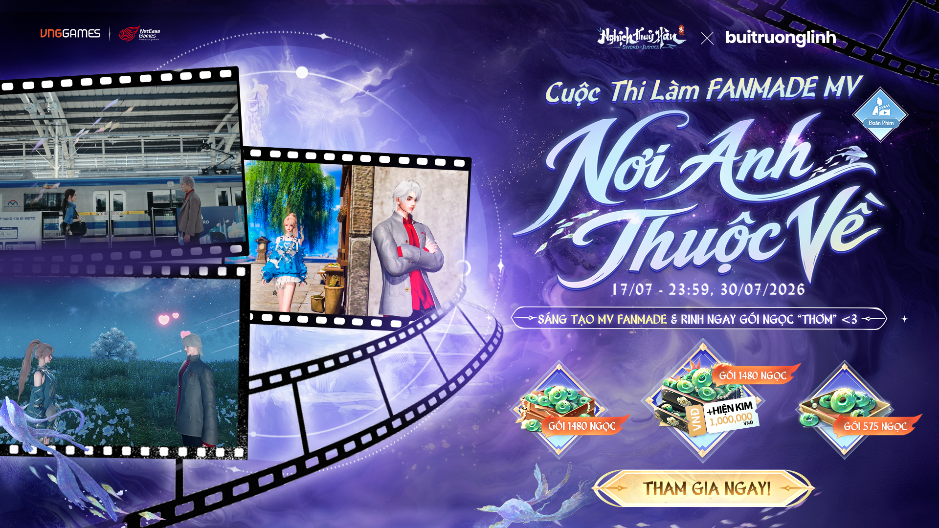 CUỘC THI LÀM MV FANMADE "NƠI ANH THUỘC VỀ"