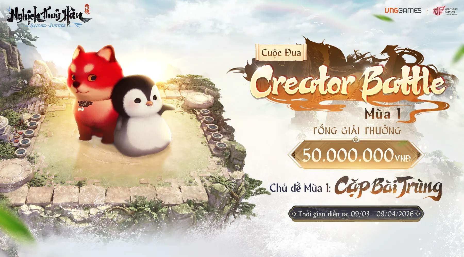 CREATOR BATTLE - MÙA 1: “CẶP BÀI TRÙNG” CHÍNH THỨC KHỞI TRANH!