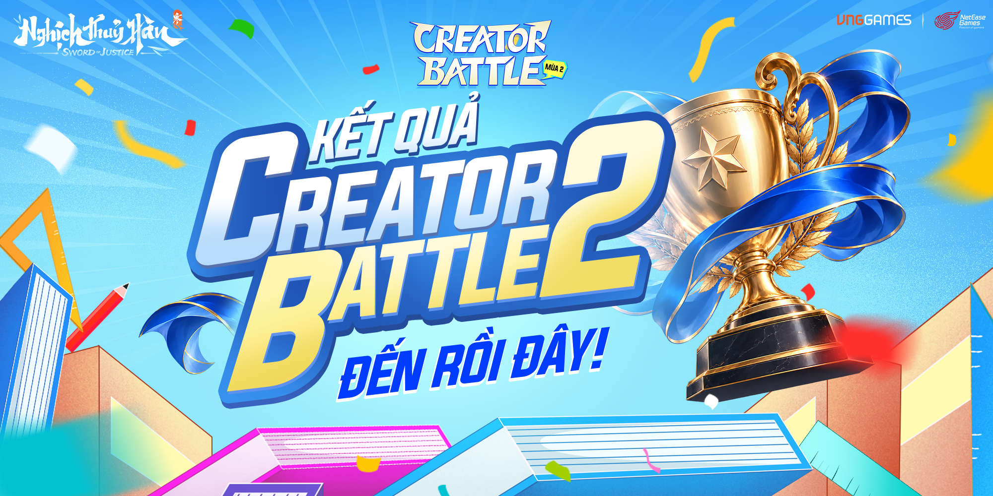 CÔNG BỐ KẾT QUẢ CREATOR BATTLE 2 - HỌC VIỆN GIANG HỒ