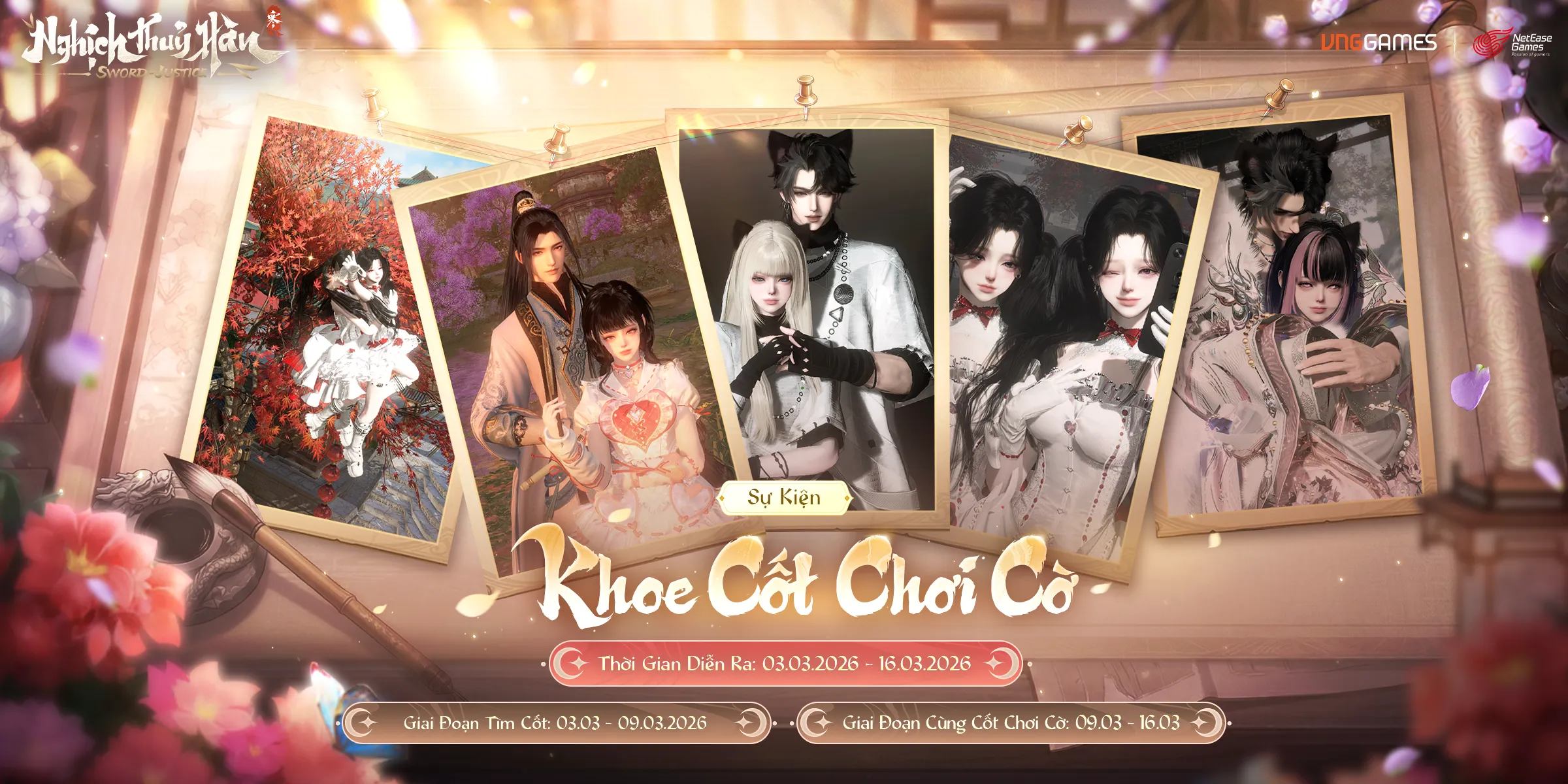 SỰ KIỆN KHOE CỐT CHƠI “CỜ KIẾM HIỆP”