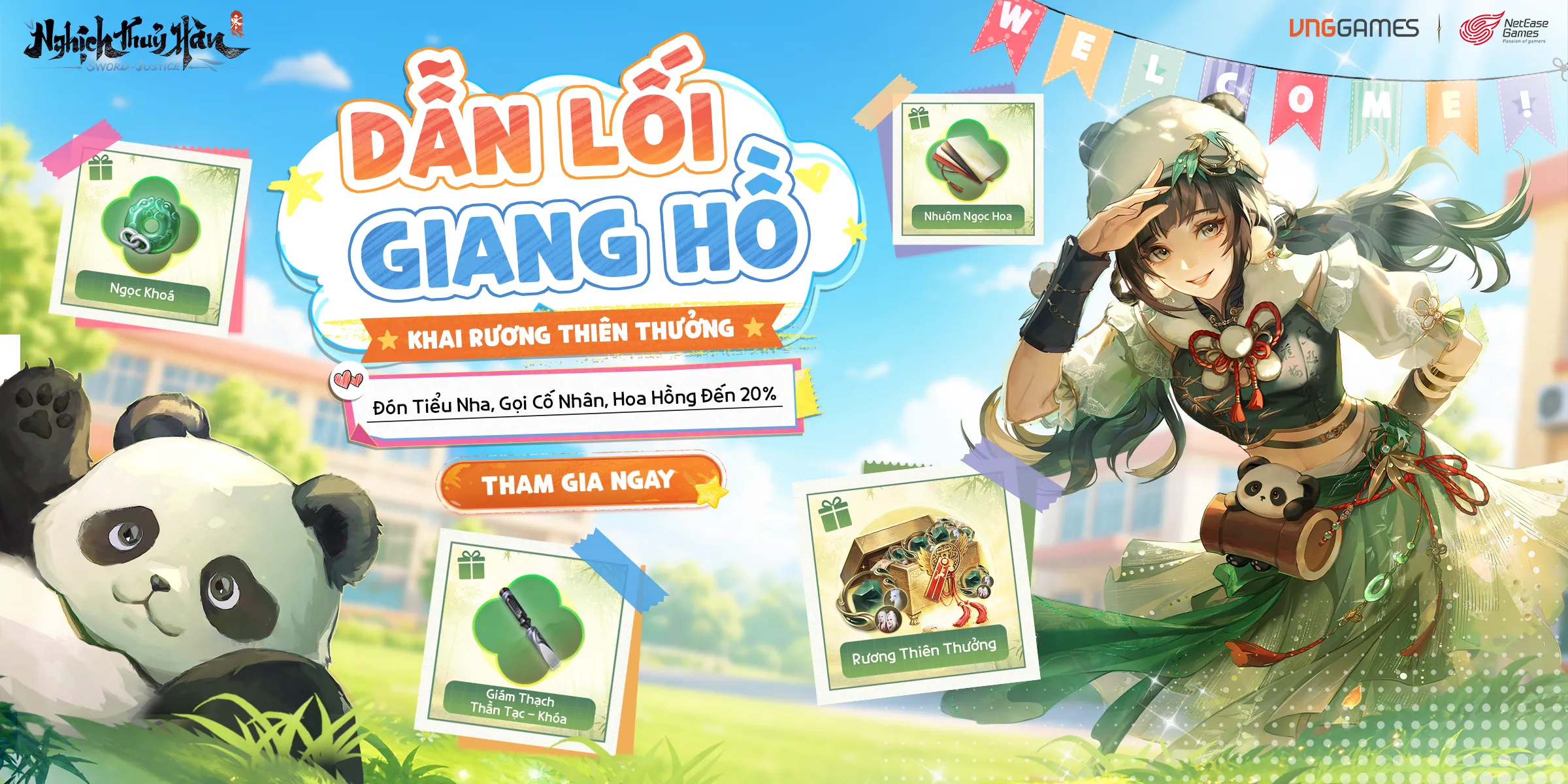 THỂ LỆ SỰ KIỆN DẪN LỐI GIANG HỒ