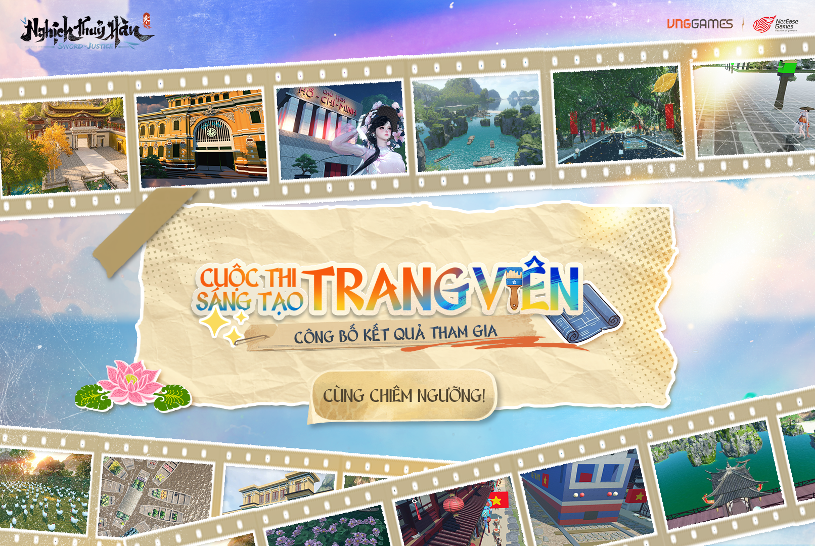 CÔNG BỐ KẾT QUẢ CUỘC THI SÁNG TẠO TRANG VIÊN NGHỊCH THỦY HÀN
