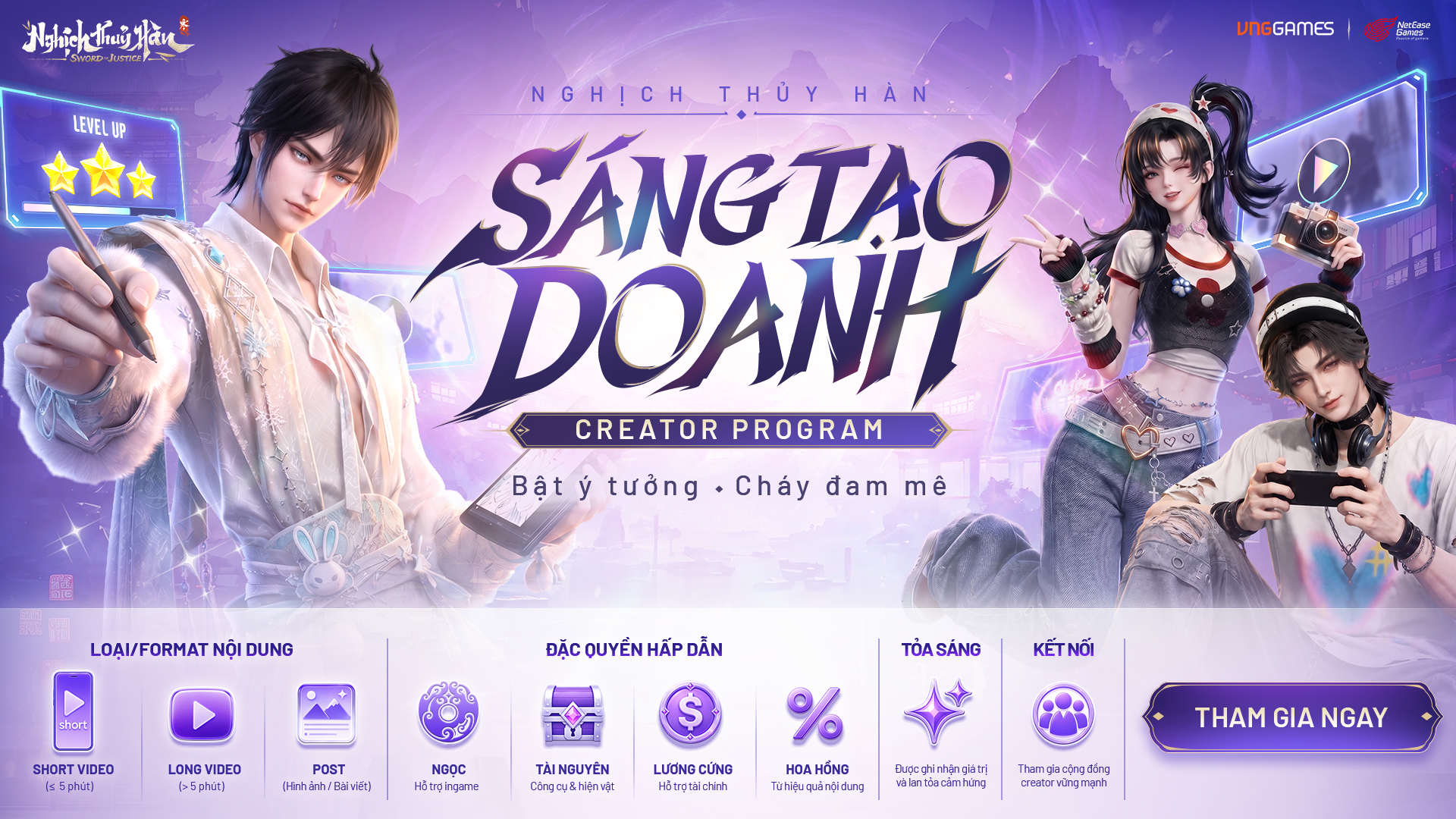 HẠNG ROOKIE - CHƯƠNG TRÌNH CREATOR: SÁNG TẠO DOANH