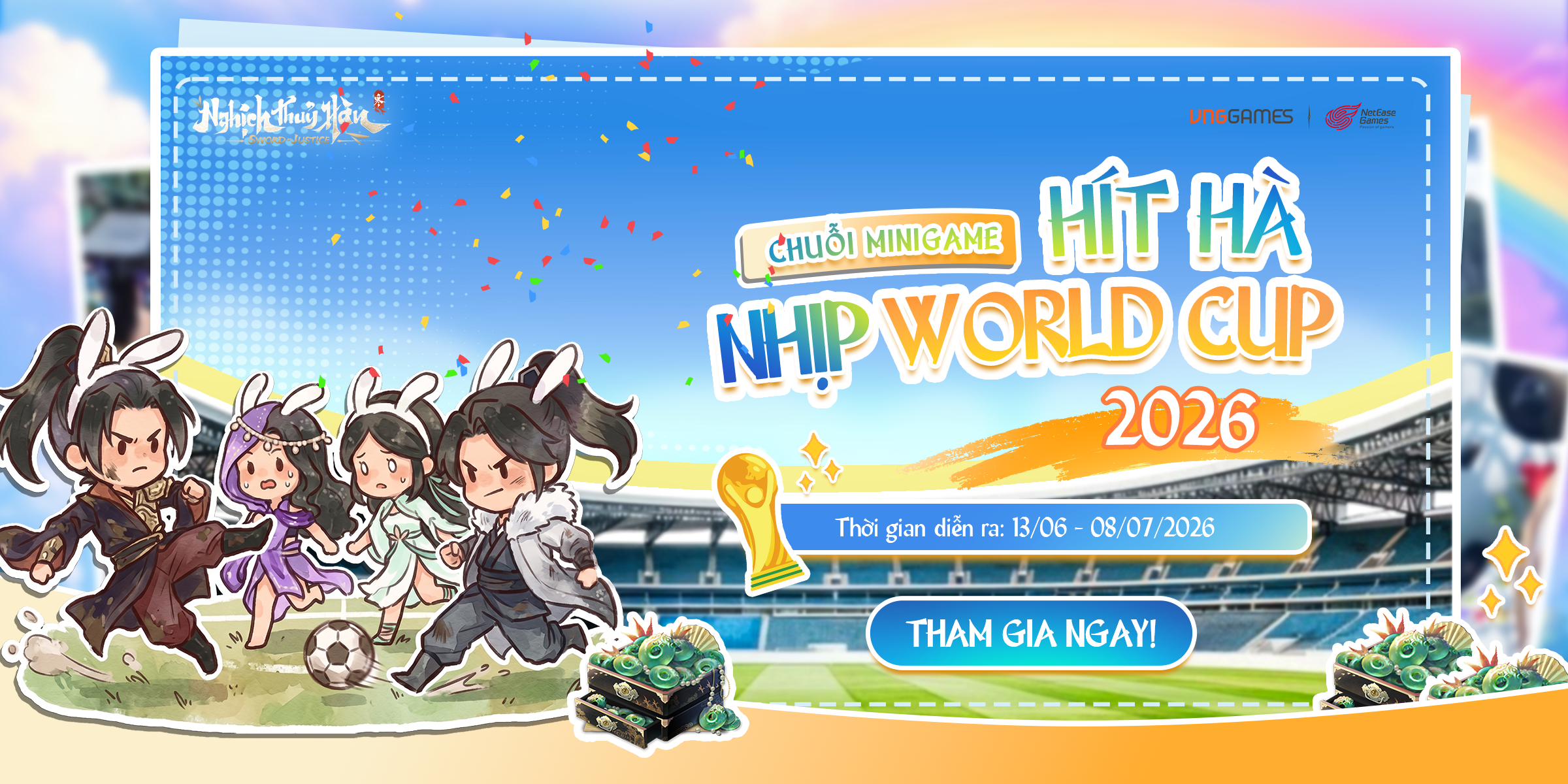 CHUỖI MINIGAME HÍT HÀ NHỊP WORLD CUP 2026