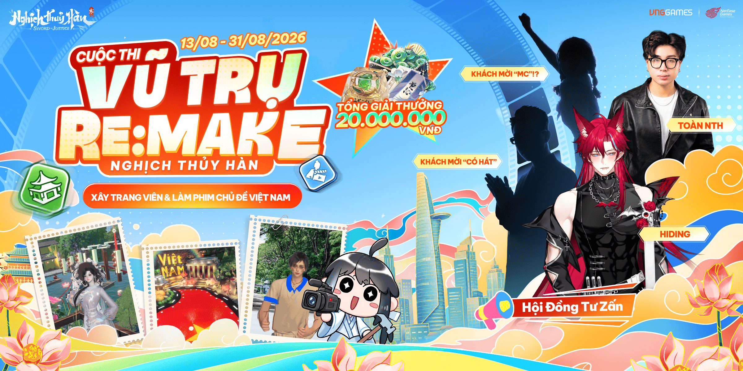 VŨ TRỤ RE:MAKE NGHỊCH THỦY HÀN - CUỘC THI LÀM PHIM & XÂY TRANG VIÊN CHỦ ĐỀ VIỆT NAM