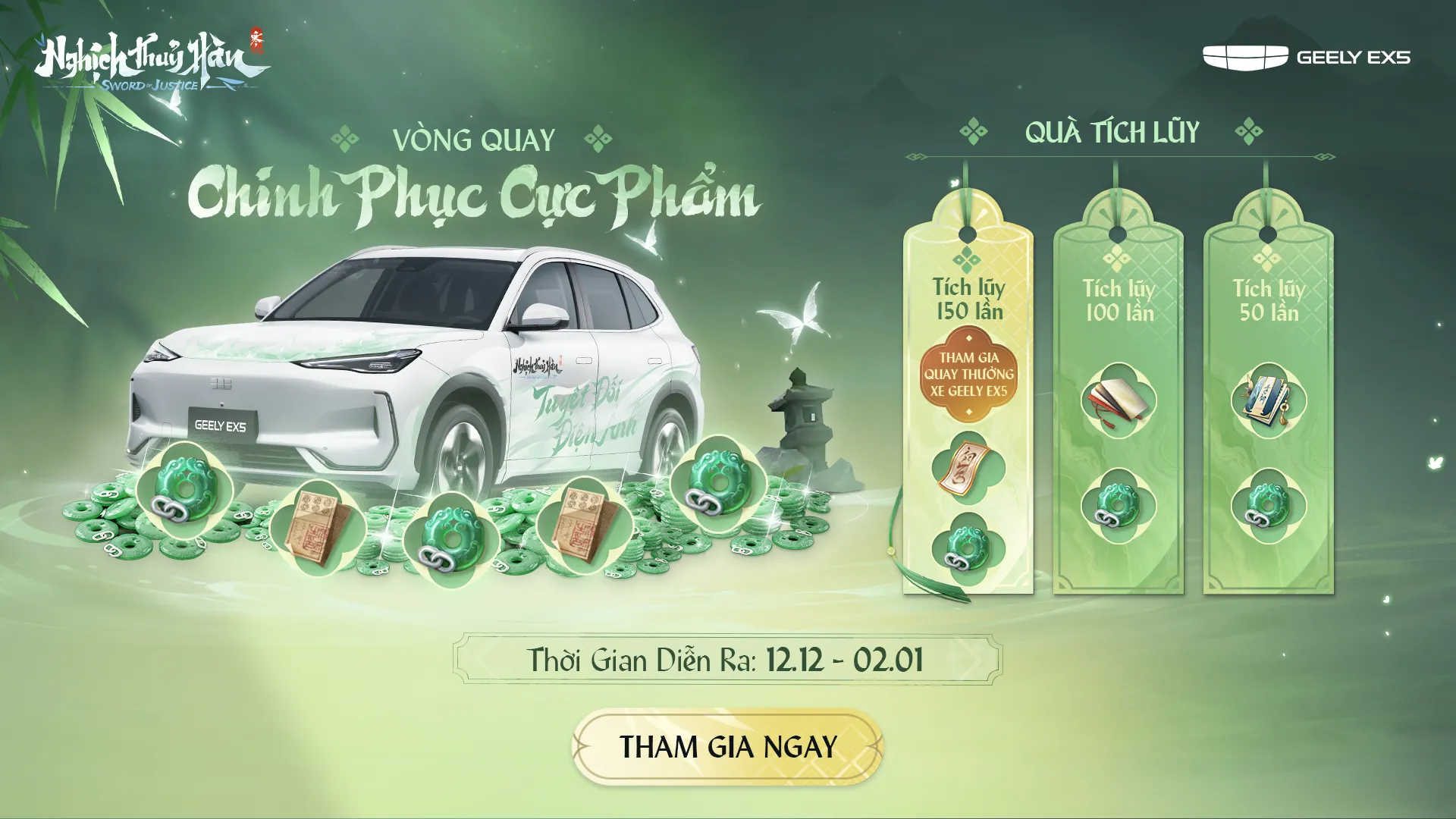 SỰ KIỆN CHINH PHỤC CỰC PHẨM