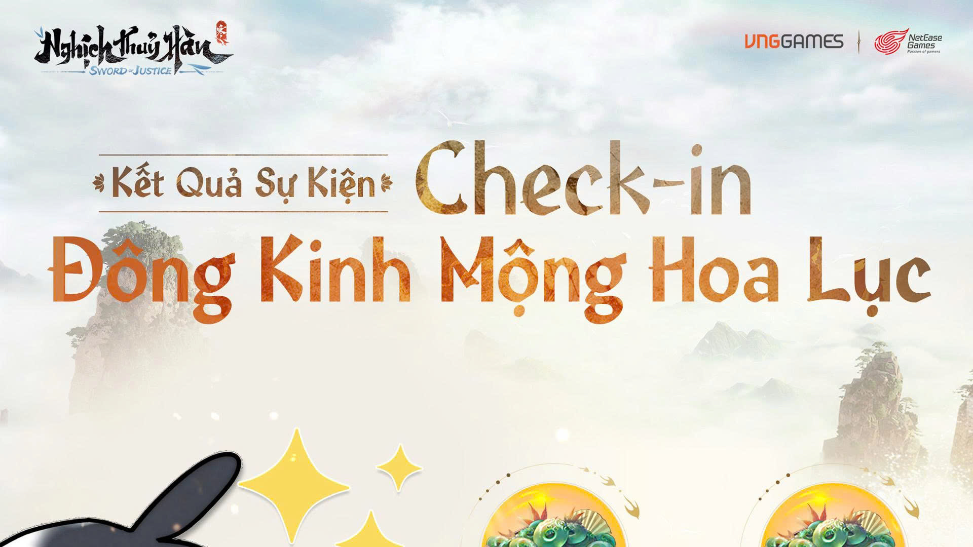 CÔNG BỐ KẾT QUẢ MINIGAME MỜI BẠN THAM GIA ĐÔNG KINH MỘNG HOA LỤC