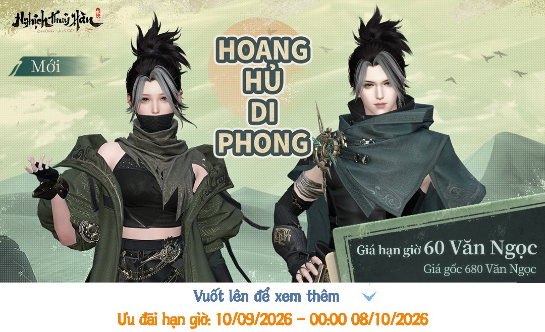 Ra Mắt Ngoại Trang Mới: Hoang Hủ Di Phong