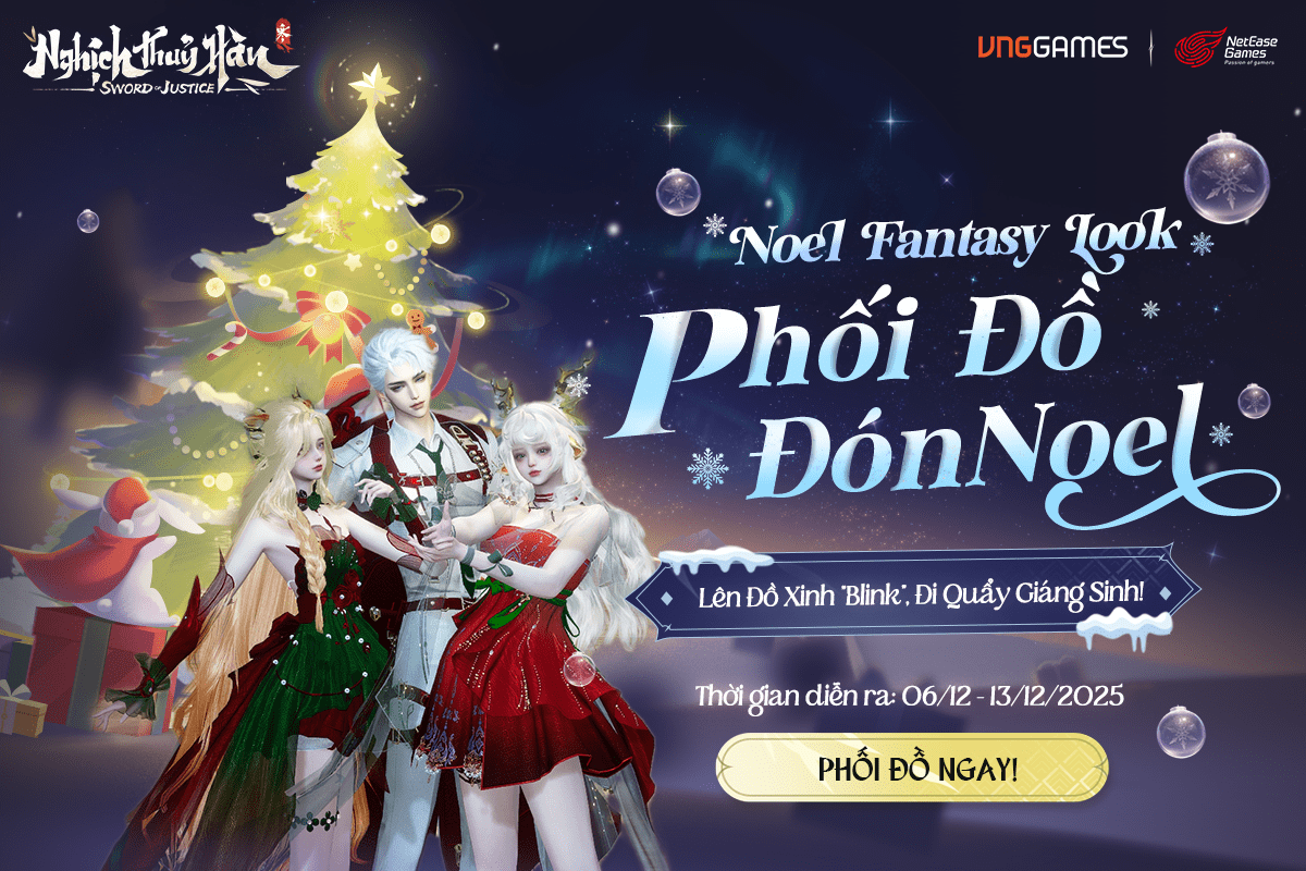  SỰ KIỆN “NOEL FANTASY LOOK” – PHỐI ĐỒ ĐÓN GIÁNG SINH