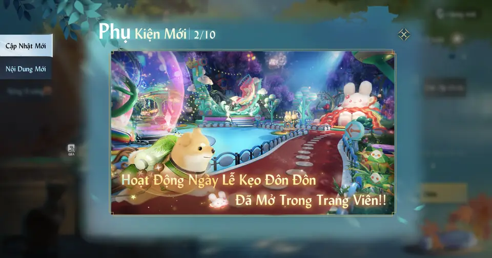 Hoạt Động Ngày Lễ Kẹo Đôn Đôn
