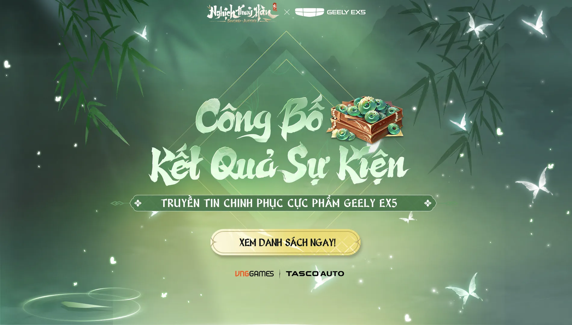 CÔNG BỐ DANH SÁCH TRÚNG THƯỞNG SỰ KIỆN TRUYỀN TIN CHINH PHỤC CỰC PHẨM GEELY EX5