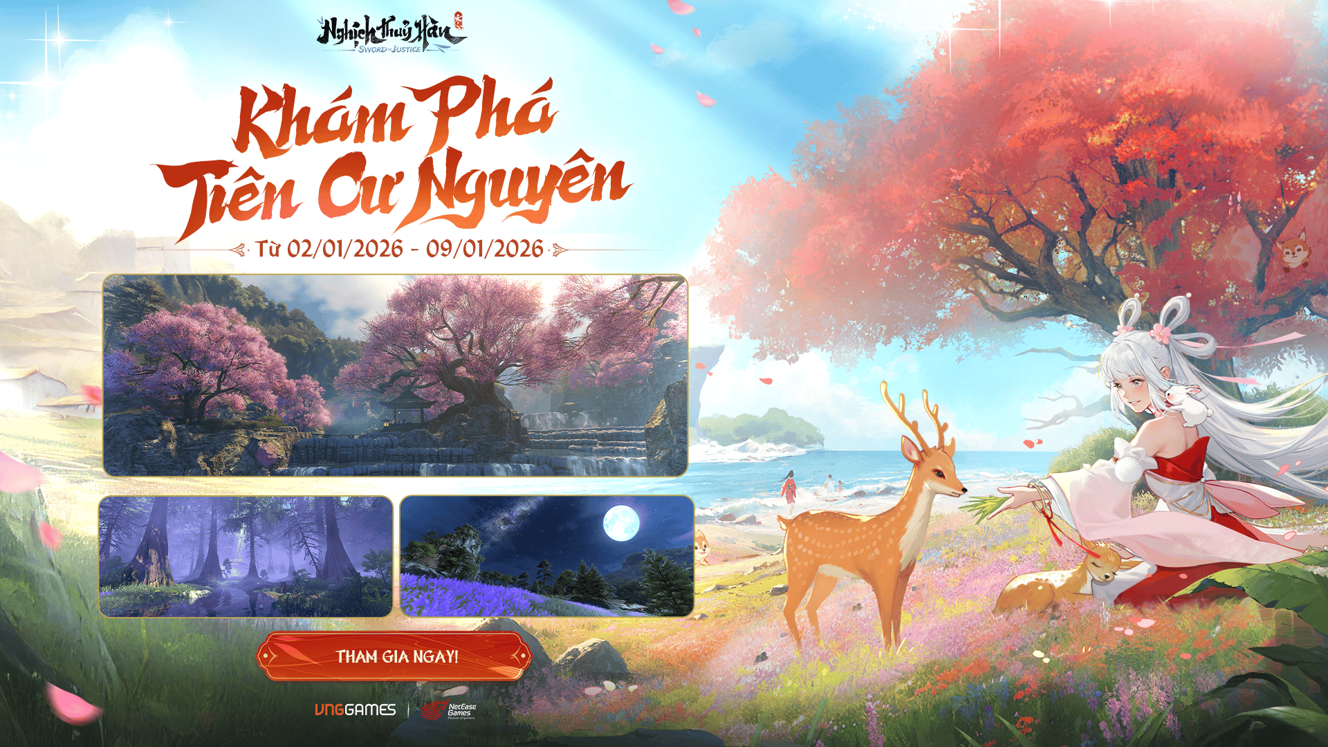 CÔNG BỐ KẾT QUẢ SỰ KIỆN [MINIGAME] KHÁM PHÁ TIÊN CƯ NGUYÊN - CHECK-IN MAP MỚI