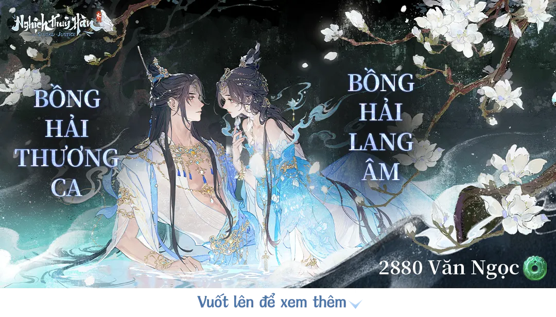 HÉ LỘ NGOẠI TRANG MỚI!! BỒNG HẢI THƯƠNG CA - BÓNG NGUYỆT SOI BIỂN THẲM, KHÚC TÌNH CA VỌNG NGÀN NĂM 