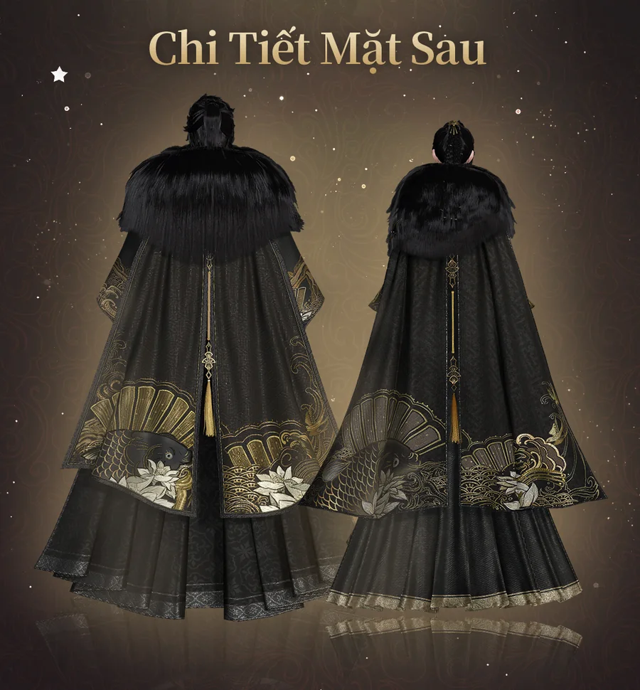 Thiên Tung - Chi tiết mặt sau