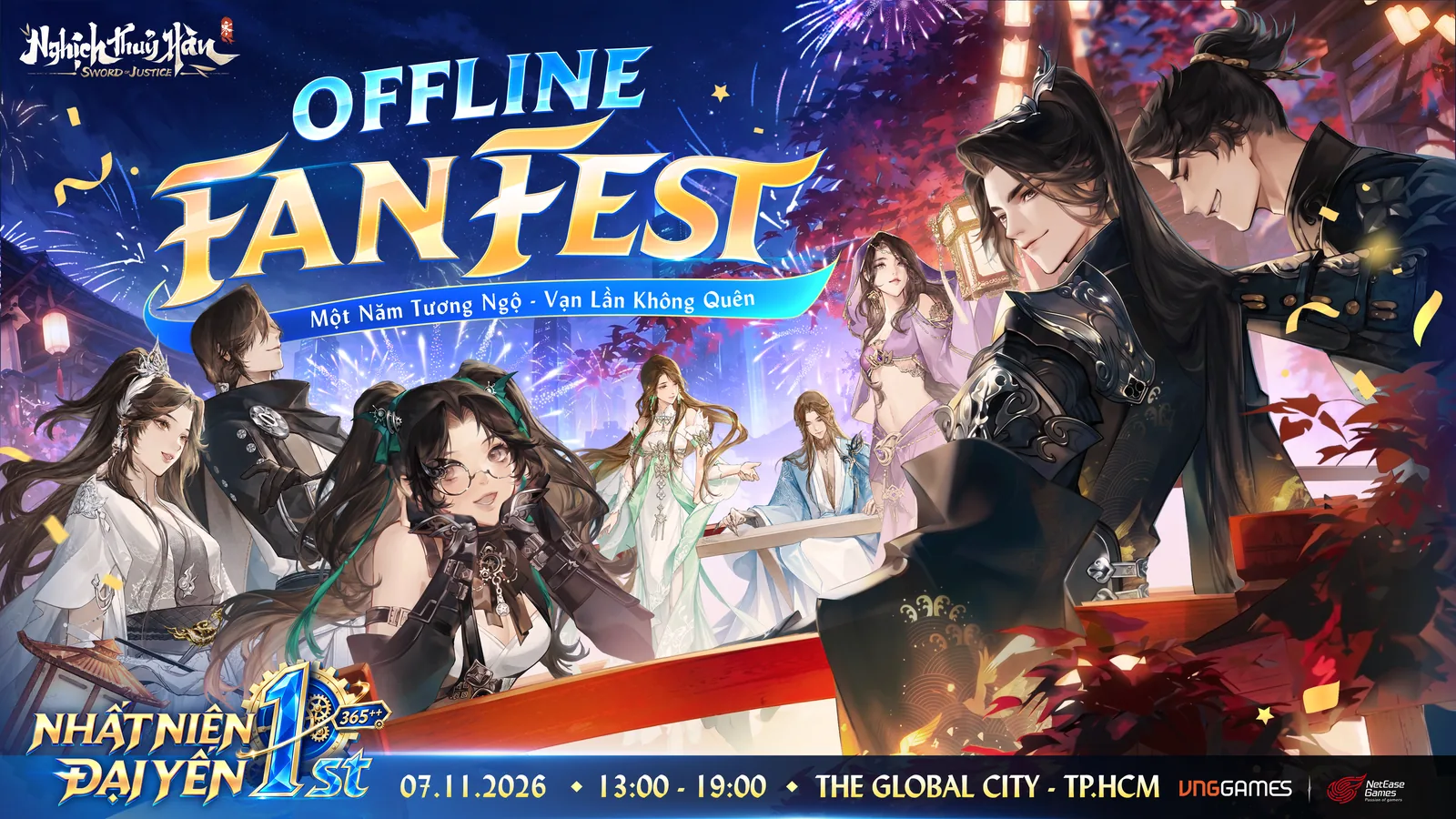 7/11 OFFLINE FAN FEST SINH NHẬT NGHỊCH THỦY HÀN - HẸN NGÀY ĐOÀN TỤ!