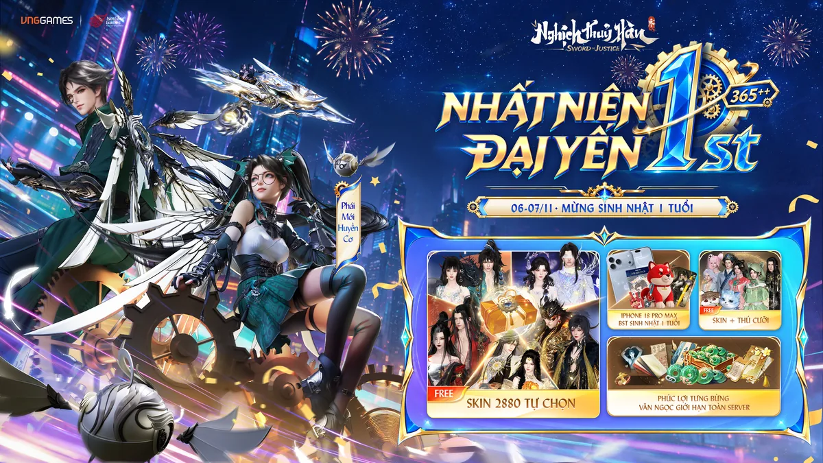 Nhất Niên Đại Yến - Mừng sinh nhật 1 tuổi Nghịch Thủy Hàn