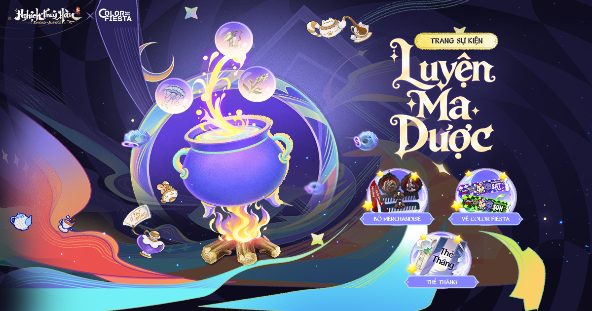 THỂ LỆ SỰ KIỆN LUYỆN MA DƯỢC