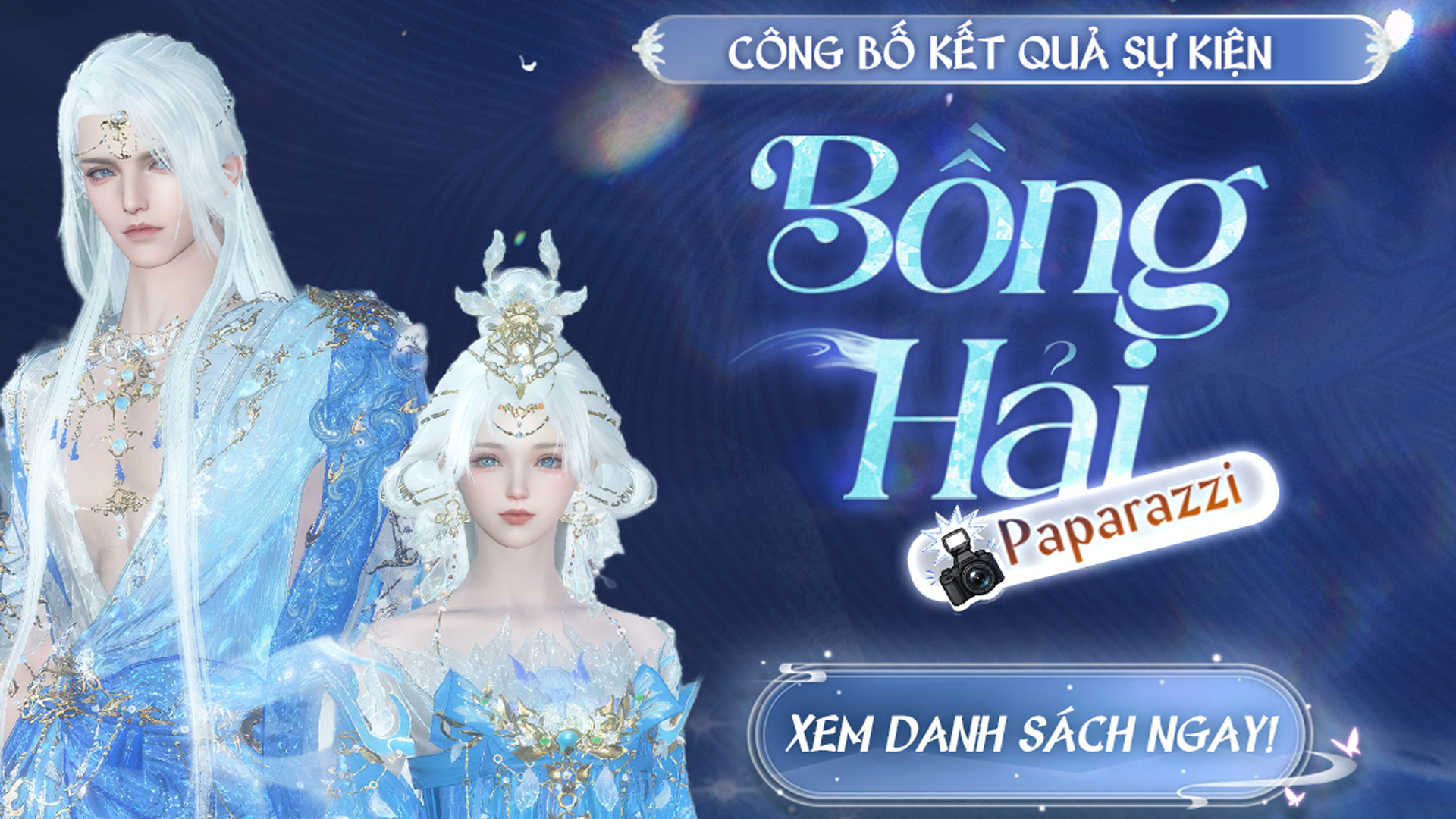 CÔNG BỐ KẾT QUẢ MINIGAME BỒNG HẢI PAPARAZZI
