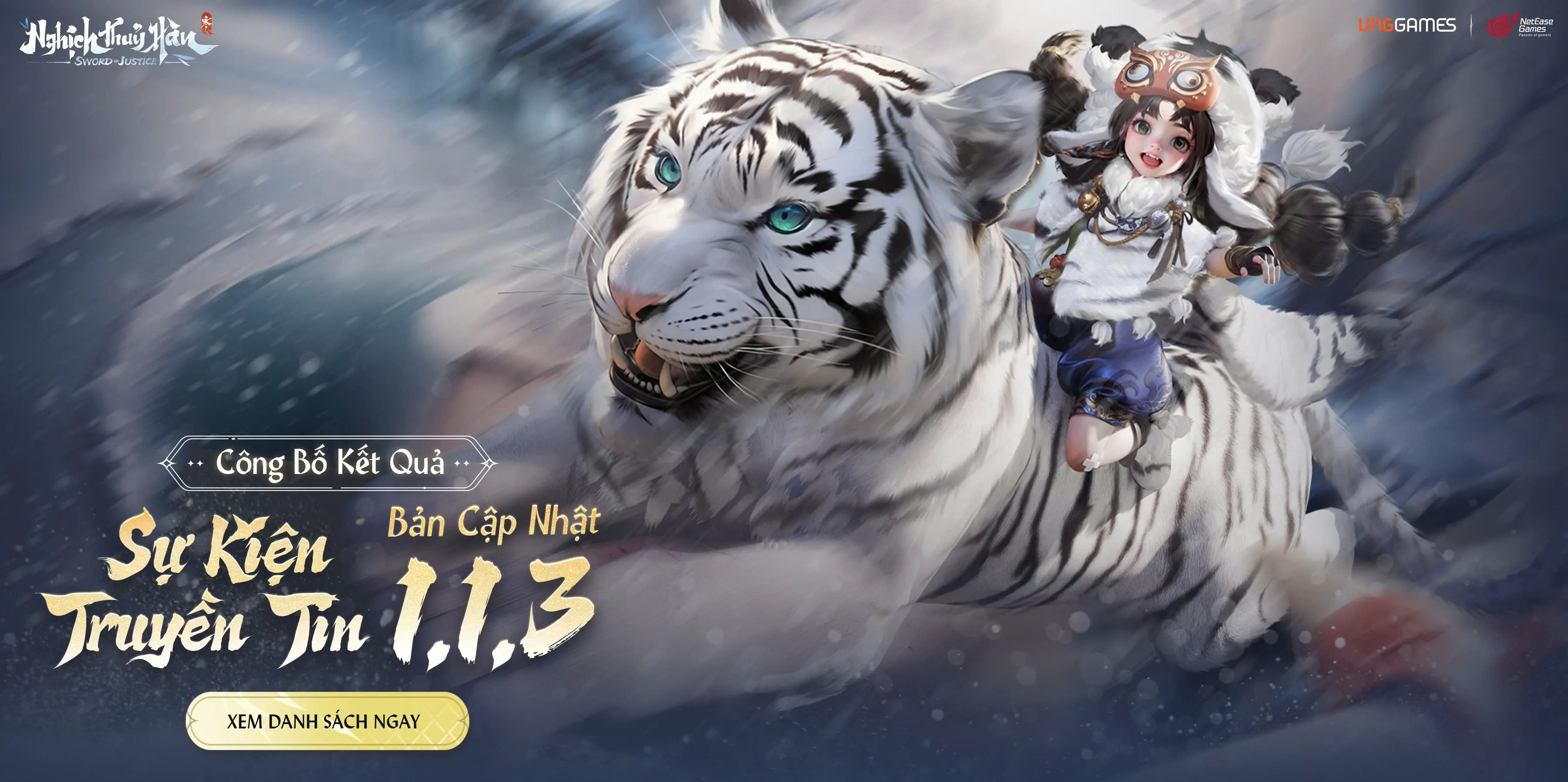 CÔNG BỐ KẾT QUẢ SỰ KIỆN TRUYỀN TIN BẢN CẬP NHẬT 1.1.3