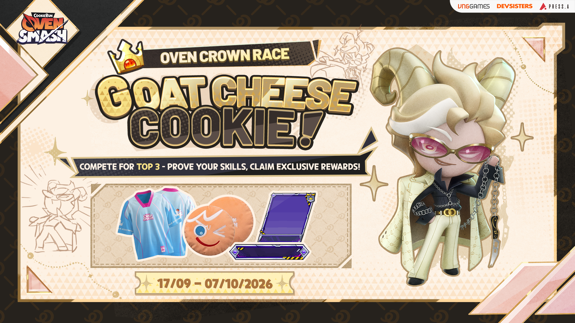 TOP 3 COOKIE CROWN