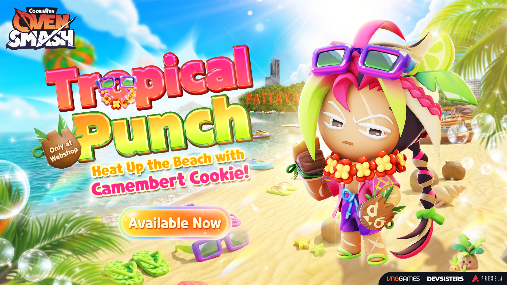TROPICAL PUNCH COSTUME - Taste the Heat on the Battlefield! 