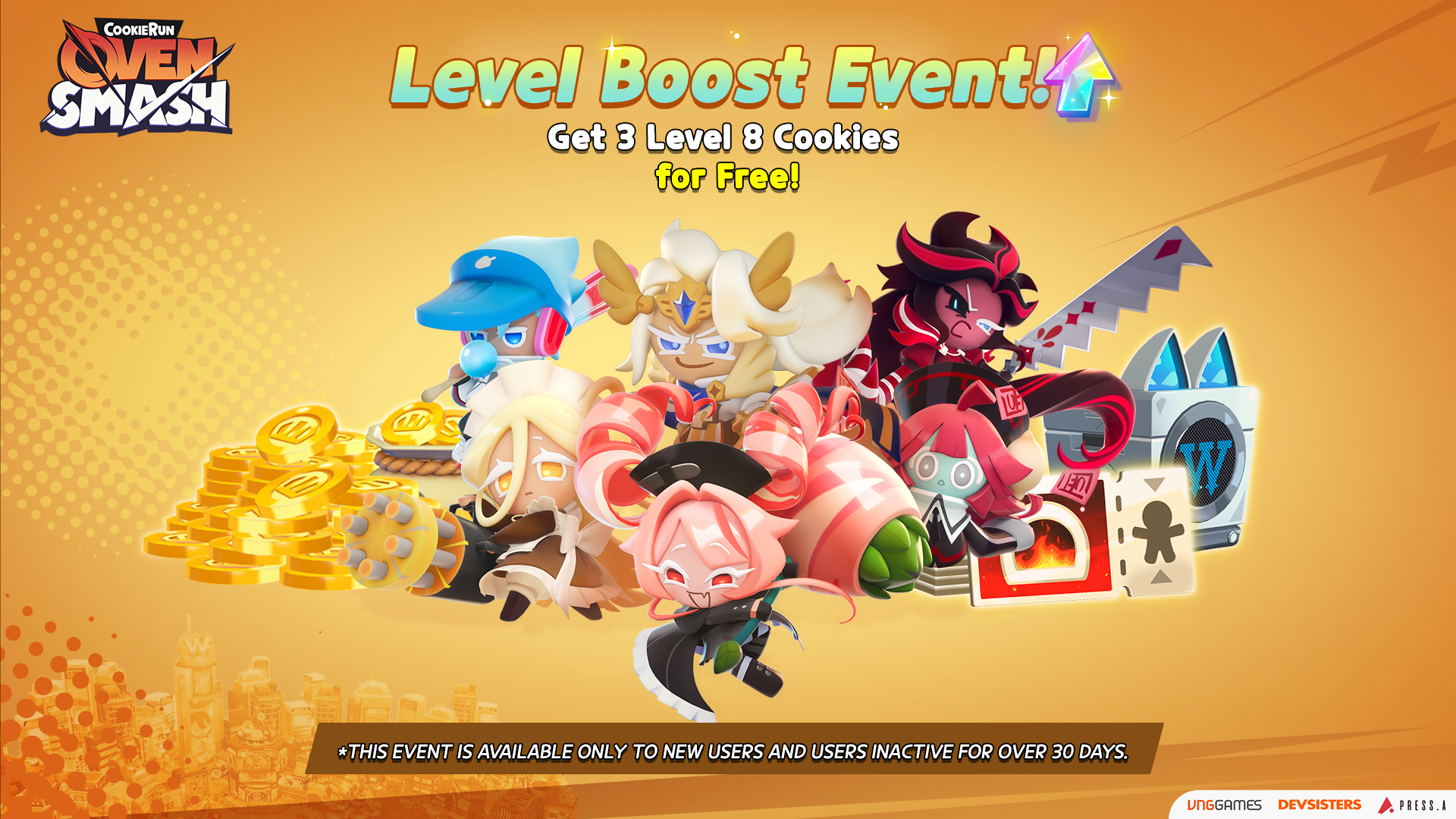 LEVEL JUMPING EVENT