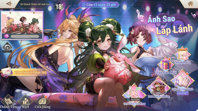  Sự kiện Thiếu Nữ Ánh Sao (07/10)