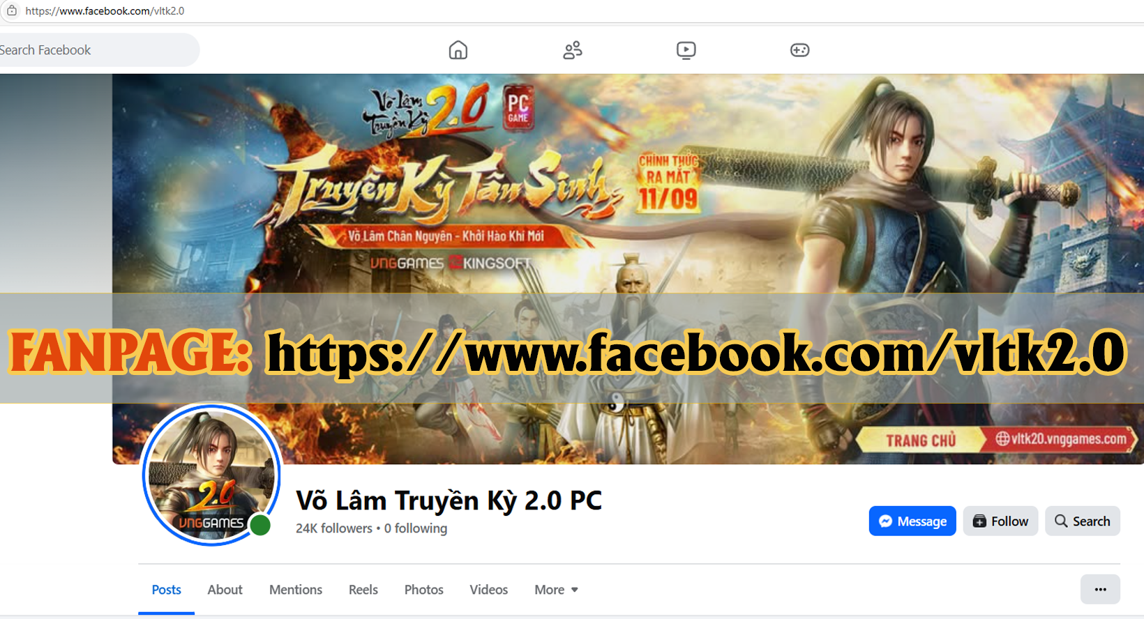 Võ Lâm Truyền Kỳ 2.0