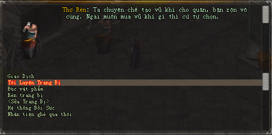 Thợ Rèn NPC