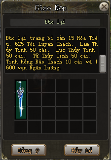 Đúc lại trang bị 1