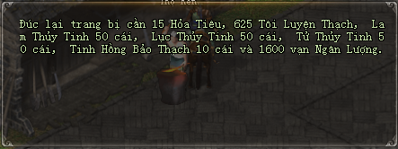 Đúc lại trang bị 3